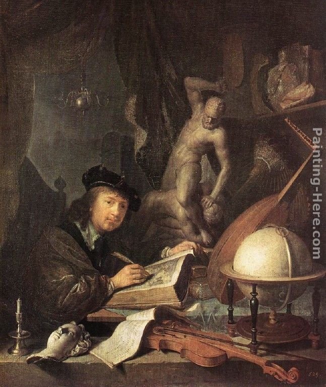 Gerrit Dou The Painter in his Studio